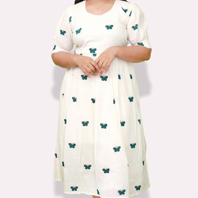 Butterfly Black Dress