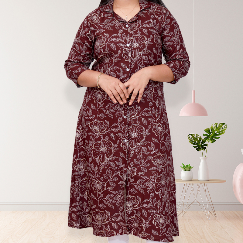 AAMI-Feeling foil A-Line Top-Red AAMI-Feeling foil A-Line Top-Red