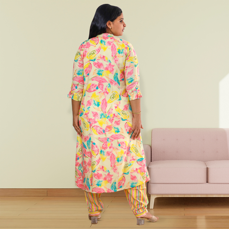Daliya Feather Bliss-Feeling Foil A-Line