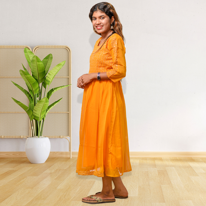 Laya Fox Mustard Yellow