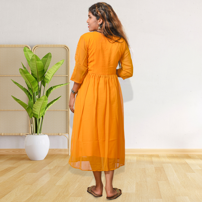 Laya Fox Mustard Yellow