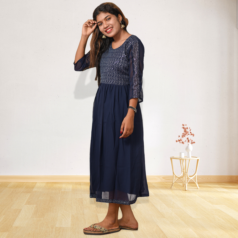 Laya Fox Dark Blue