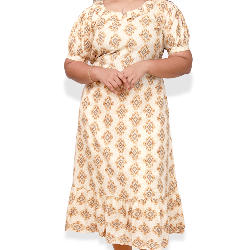 Riya PREMIUM REYON PRINTED FROCK-4