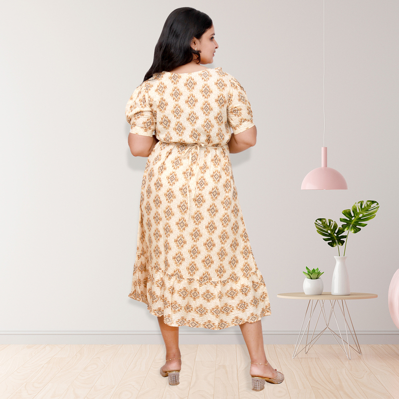 Riya PREMIUM REYON PRINTED FROCK-4