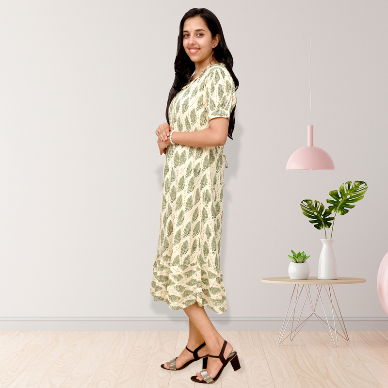 RIYA PREMIUM REYON PRINTED E FROCK TOP RIYA PREMIUM REYON PRINTED E FROCK TOP