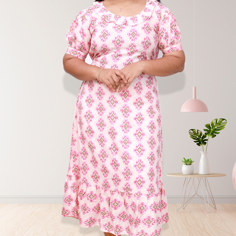 Riya Premium Rayon Printed Frock Top6 Riya Premium Rayon Printed Frock Top6