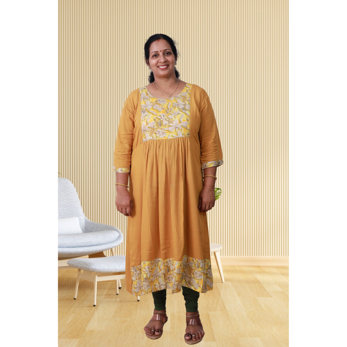 Della Wringle Rayon Yellow Della Wringle Rayon Yellow