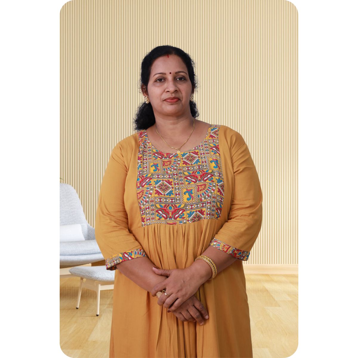 Della Wringle Rayon Mustard Yellow Della Wringle Rayon Mustard Yellow