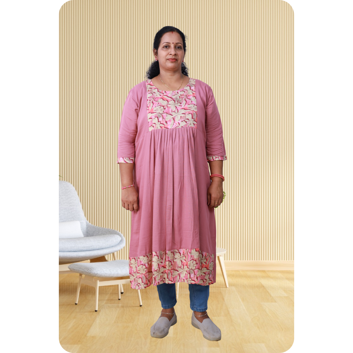 Della Wringle Rayon Pink Della Wringle Rayon Pink