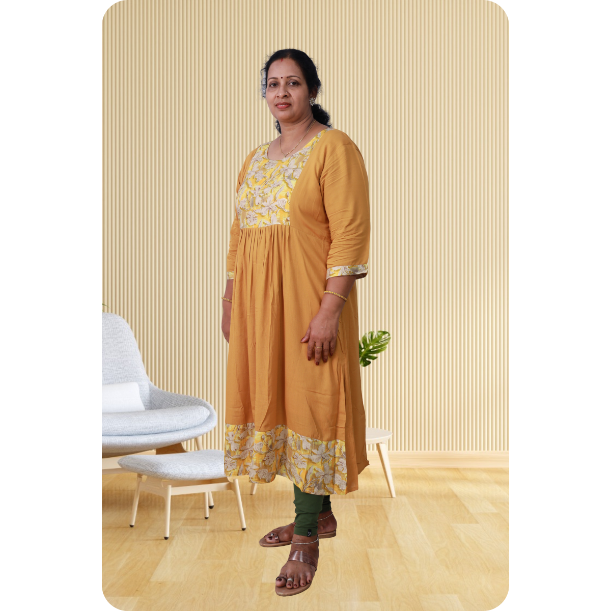 Della Wringle Rayon Yellow Della Wringle Rayon Yellow