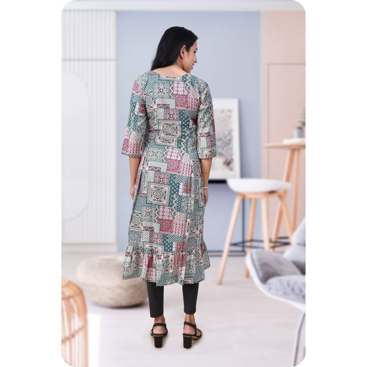 Isha Pink & Green Mix Isha Pink & Green Mix